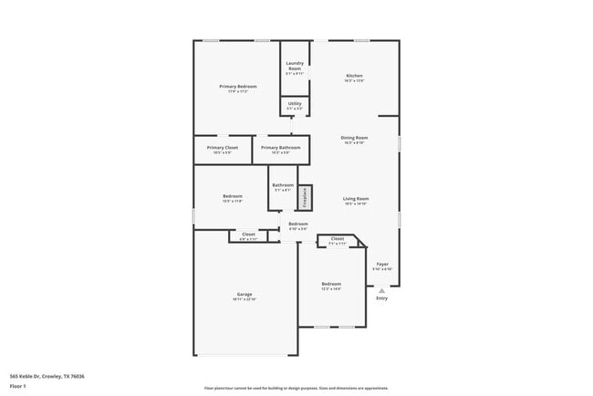 565 Keble Dr in Crowley, TX - Building Photo - Building Photo