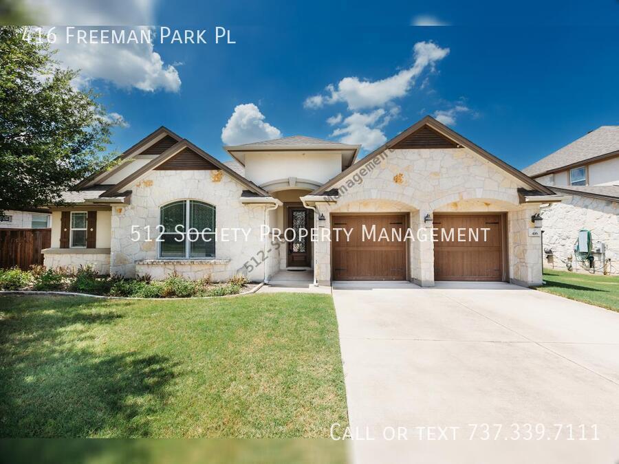 416 Freeman Park Pl in Round Rock, TX - Building Photo
