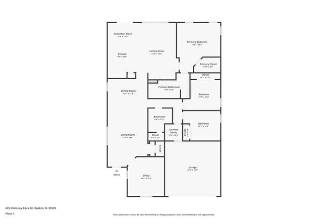 425 Chimney Rock Dr in Ruskin, FL - Building Photo - Building Photo