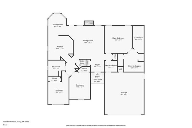 1207 Belclaire Ln in Irving, TX - Building Photo - Building Photo
