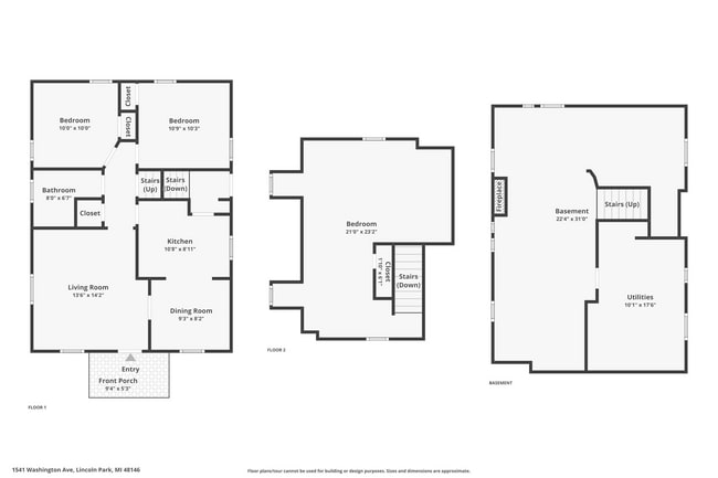 1541 Washington Ave in Lincoln Park, MI - Building Photo - Building Photo