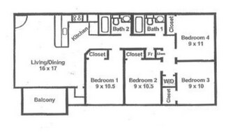 1208 University Terrace in Blacksburg, VA - Building Photo