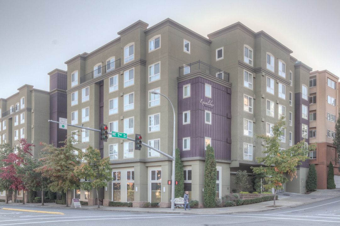 Excalibur Apartment Homes in Bellevue, WA - Foto de edificio