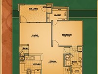 Rio Verde Apartments in Belen, NM - Foto de edificio - Floor Plan