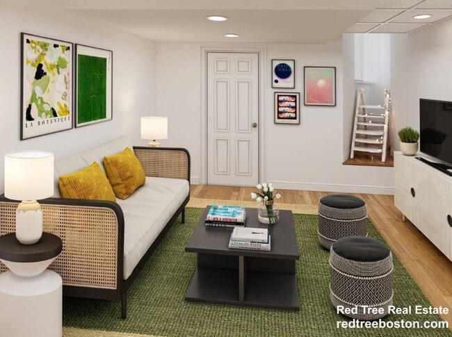 1061 Beacon St, Unit B in Brookline, MA - Foto de edificio - Building Photo