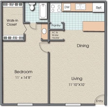 The Villas of Quail Creek in Austin, TX - Building Photo - Floor Plan