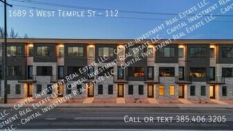 1689 S W Temple St in Salt Lake City, UT - Building Photo