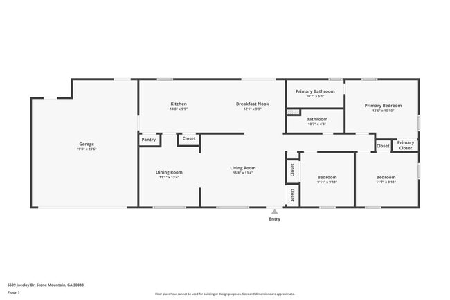 5509 Joeclay Dr in Stone Mountain, GA - Building Photo - Building Photo
