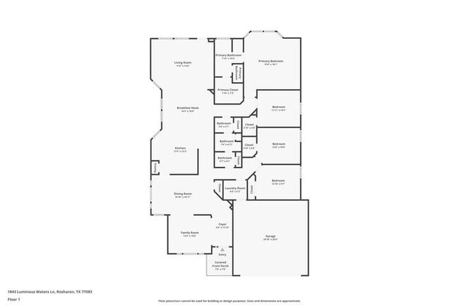 1843 Luminous Waters Ln in Rosharon, TX - Building Photo - Building Photo