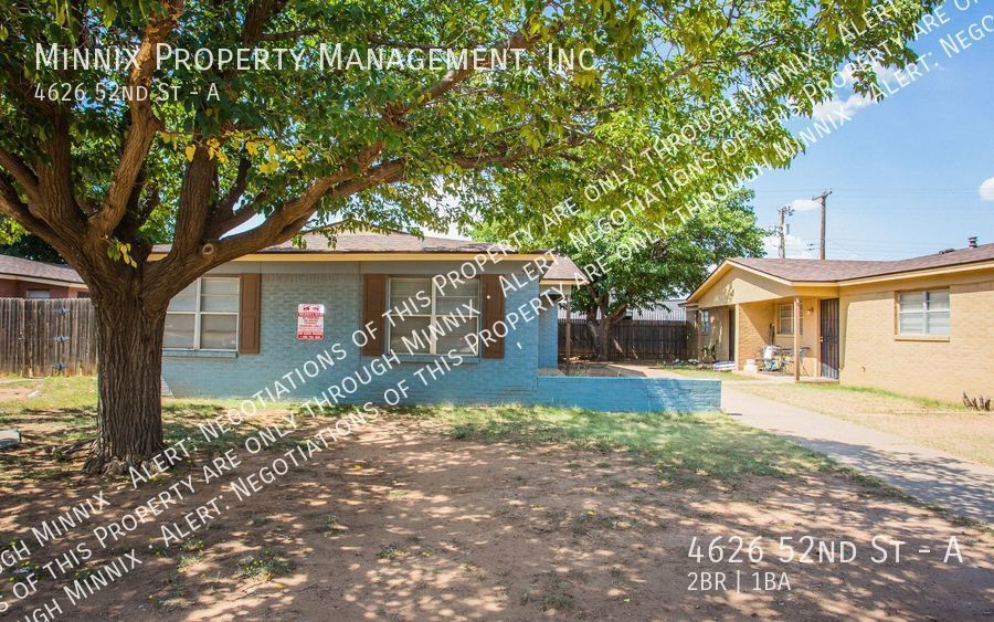 4626 52nd St, Unit A in Lubbock, TX - Building Photo