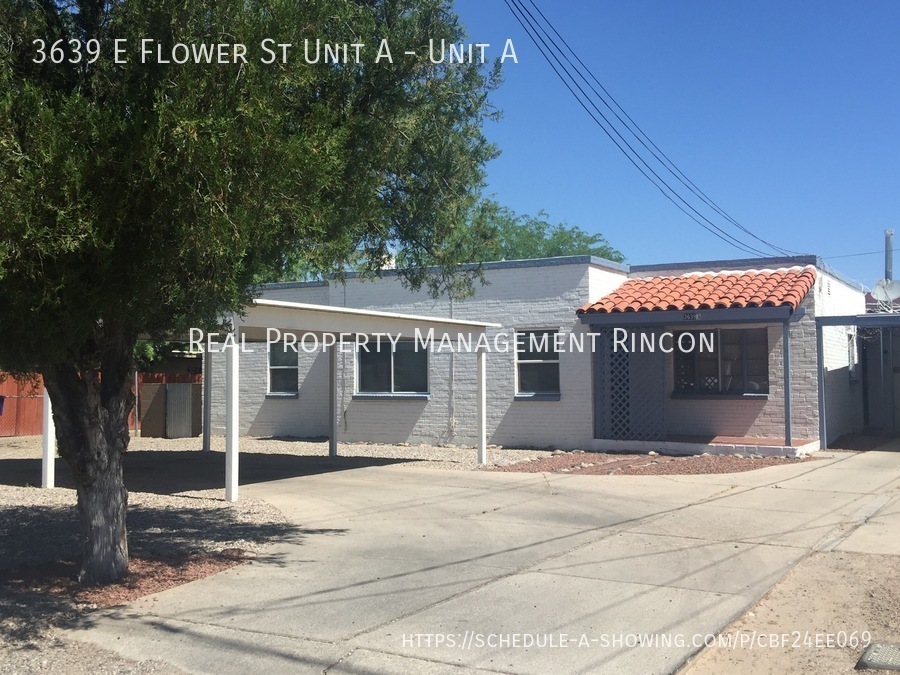 3639 E Flower St-Unit -Unit A in Tucson, AZ - Building Photo