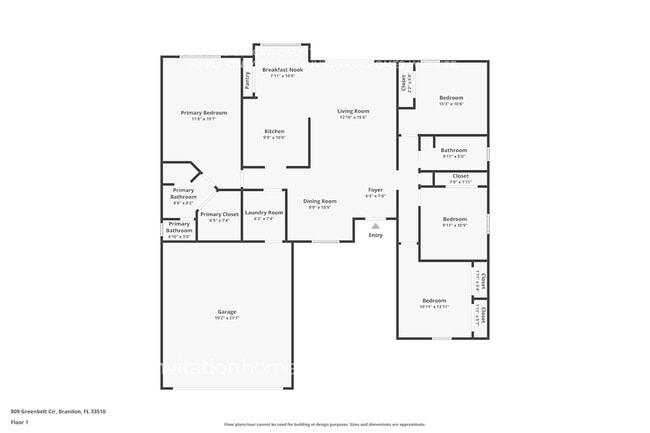 809 Greenbelt Cir in Brandon, FL - Building Photo - Building Photo