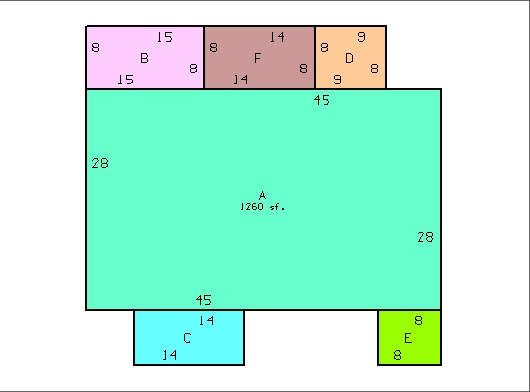 19-23 N Oakley Ave in Columbus, OH - Building Photo - Floor Plan