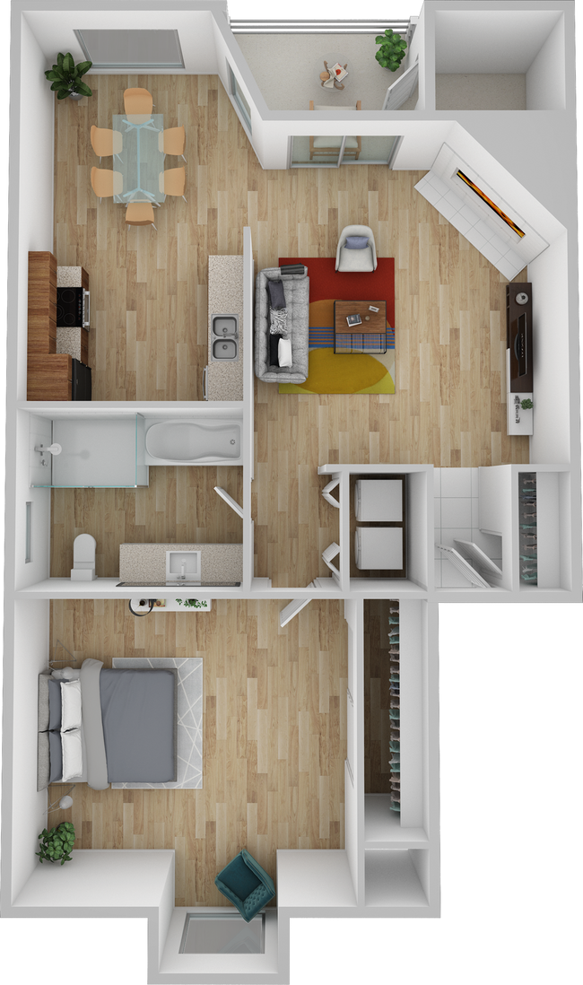 Baker Square in Mesquite, TX - Building Photo - Floor Plan