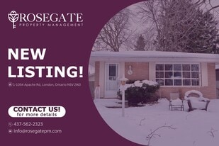 1054 Apache Rd in London, ON - Building Photo