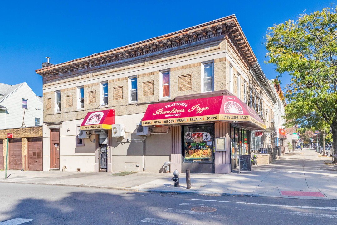 8101 Myrtle Ave in Glendale, NY - Building Photo