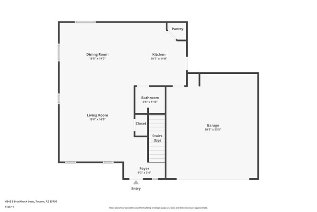 6542 E Brushback Loop in Tucson, AZ - Building Photo - Building Photo