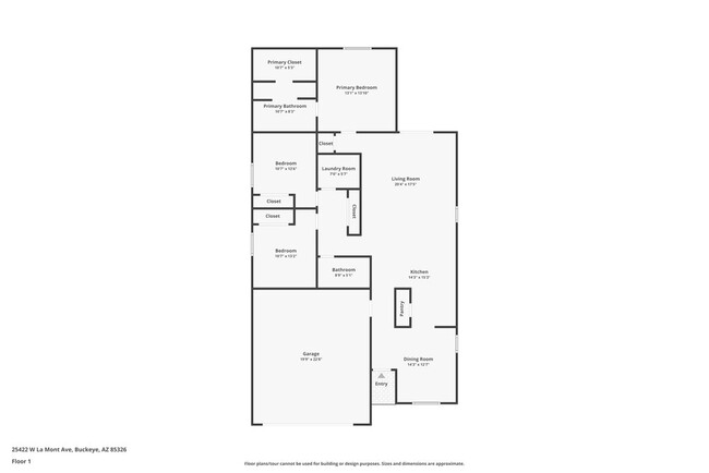 25422 W Lamont Ave in Buckeye, AZ - Building Photo - Building Photo