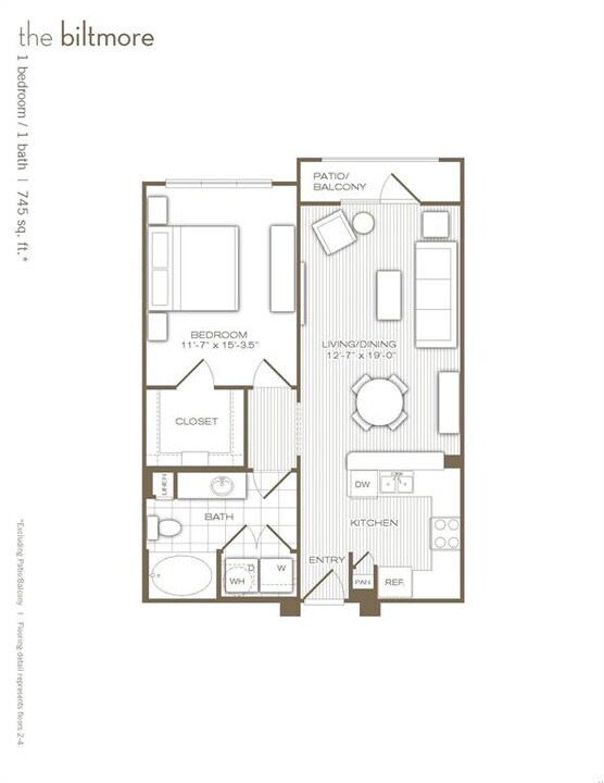 2619 Bagby St-Unit -3102 in Houston, TX - Building Photo