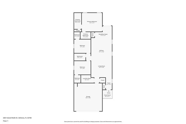 2651 Island Walk Dr in Deltona, FL - Foto de edificio - Building Photo