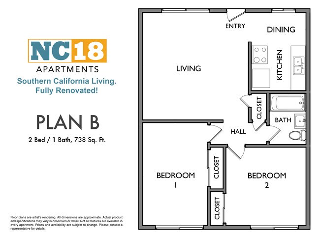 NC18 Apartments in National City, CA - Foto de edificio - Building Photo