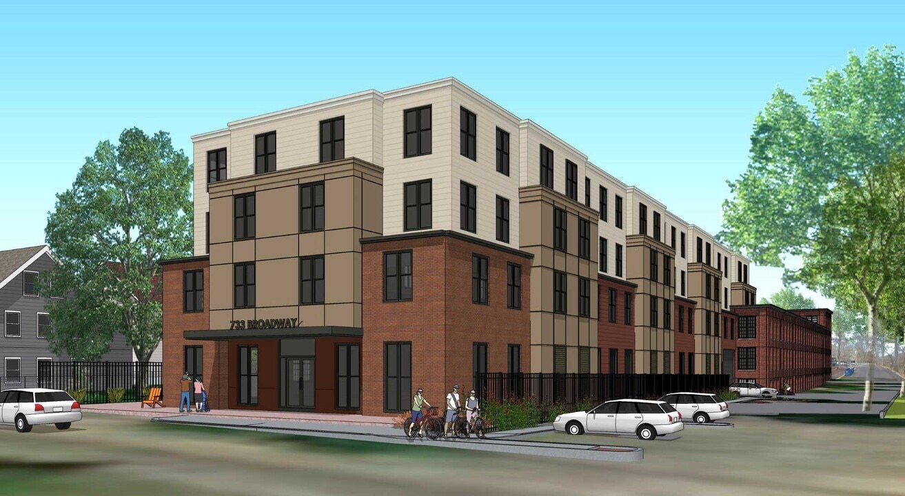 733 Broadway St in Lowell, MA - Foto de edificio