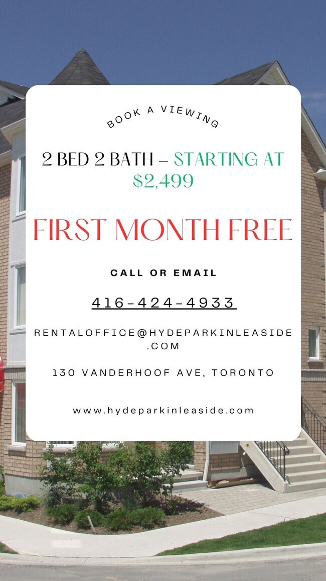 130 Vanderhoof Ave in Toronto, ON - Building Photo - Building Photo