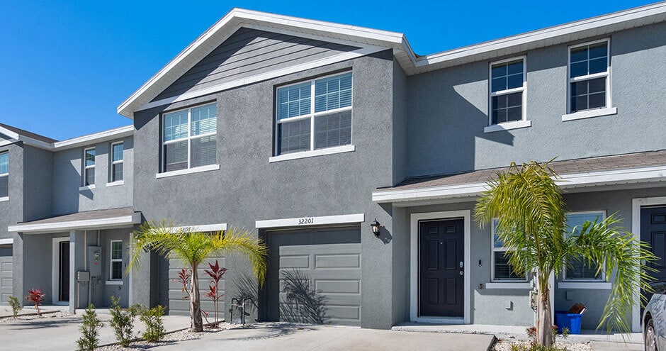 Chapel Commons Townhomes in Wesley Chapel, FL - Building Photo