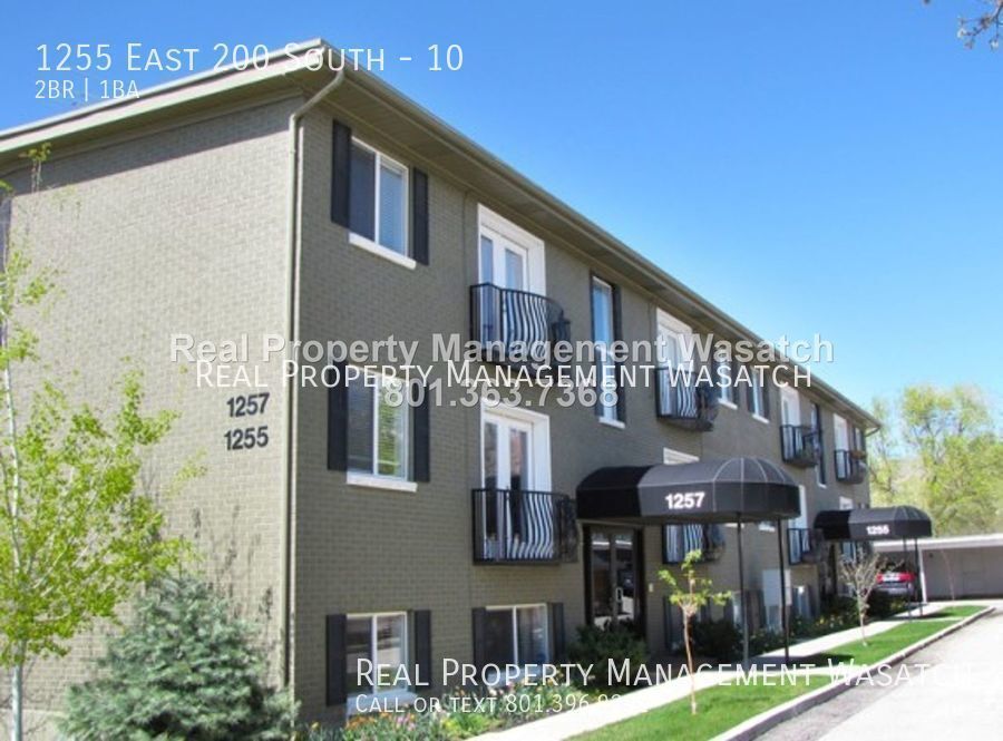 1255 E 200 S-Unit -10 in Salt Lake City, UT - Building Photo