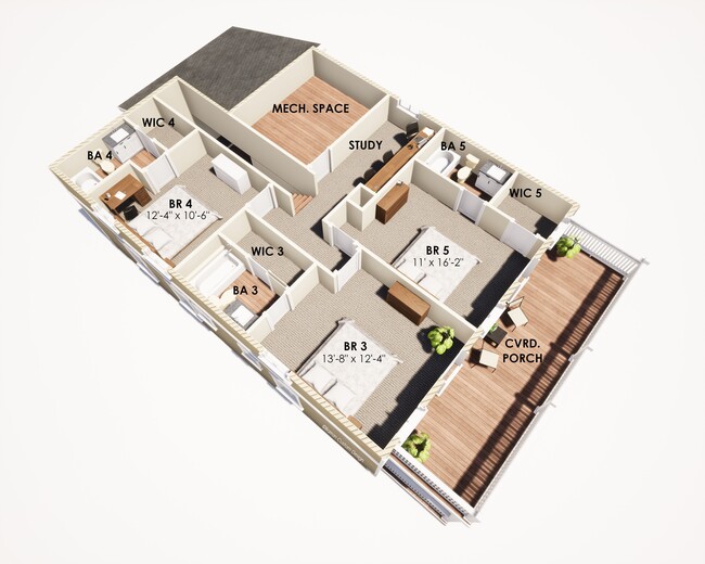 Volunteer Cottages in Knoxville, TN - Building Photo - Floor Plan