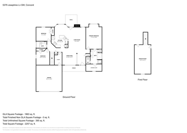 5379 Josephine Ln SW in Concord, NC - Building Photo - Building Photo