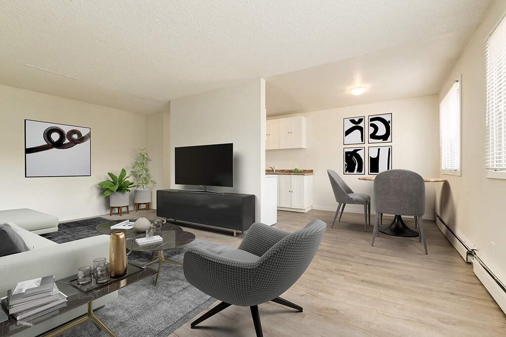 Forest Apartments in Edmonton, AB - Building Photo