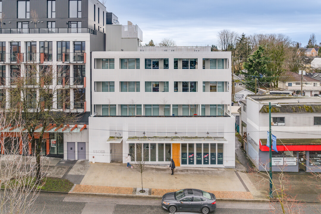 550 EB Studio Apartments in Vancouver, BC - Building Photo