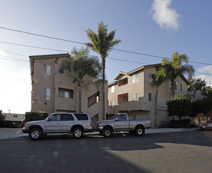 Bel Vue Terrace in San Diego, CA - Foto de edificio