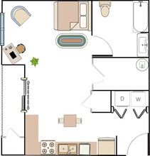 Clearwater Lofts in Kennewick, WA - Building Photo - Floor Plan