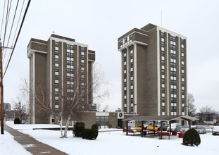 Perretta Twin Towers in Utica, NY - Building Photo - Building Photo