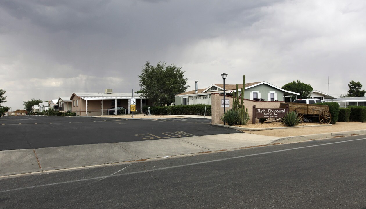 High Chaparral Mobile Home Park in Hesperia, CA - Building Photo