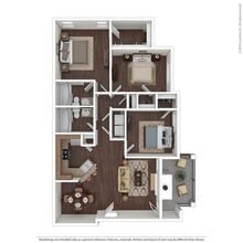 The Arwen in Fort Worth, TX - Foto de edificio - Floor Plan