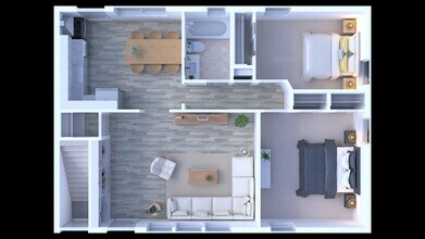 Pinewood Apartments in Lakewood, NJ - Foto de edificio - Floor Plan