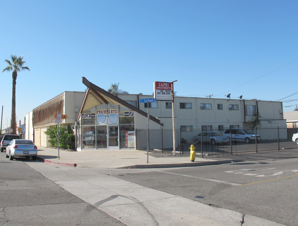 Capri Apartments in South Gate, CA - Building Photo