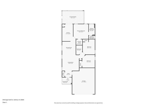 810 Cape Cod Cir in Valrico, FL - Building Photo - Building Photo