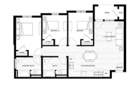 Las Terrazas in Colton, CA - Foto de edificio - Floor Plan