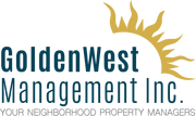 Property Management Company Logo GoldenWest Management