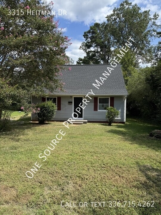 3315 Heitman Dr in Winston-Salem, NC - Building Photo