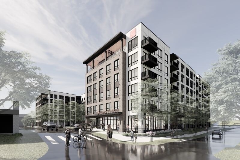 Solis Embassy Row in Sandy Springs, GA - Building Photo