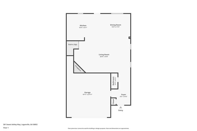 581 Sweet Ashley Way in Loganville, GA - Foto de edificio - Building Photo