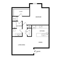 Orleans Square in Nacogdoches, TX - Foto de edificio - Floor Plan