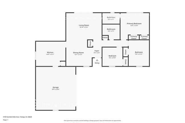 5102 Garden Vale Ave in Tampa, FL - Foto de edificio - Building Photo