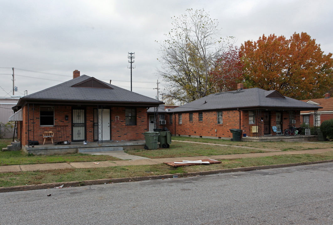 669-677 Harrell St in Memphis, TN - Building Photo