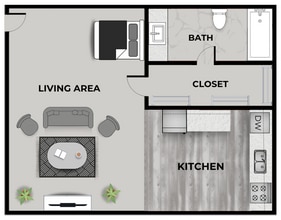 Beartown Flats in Springfield, MO - Building Photo - Interior Photo